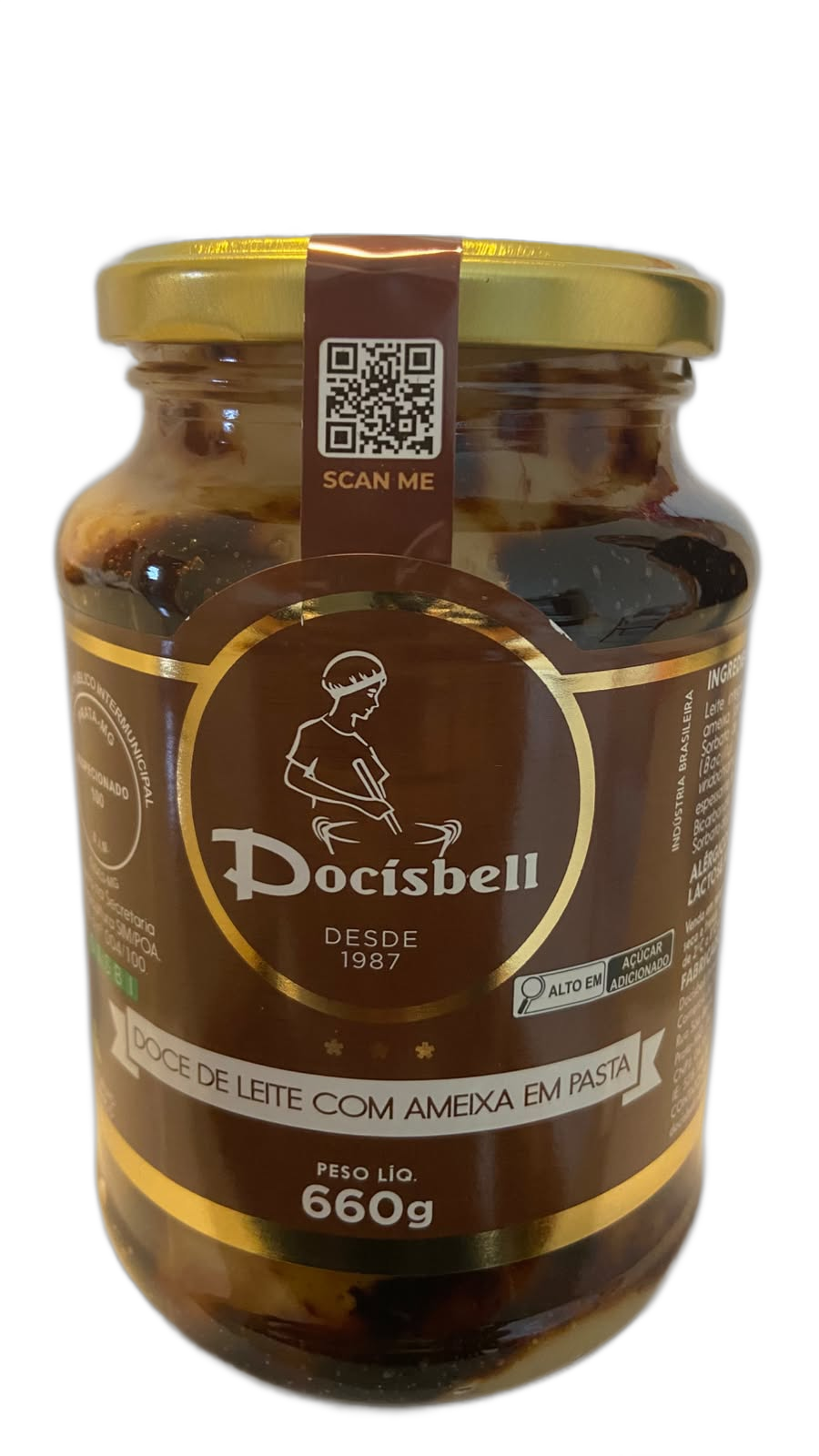 Doce de Leite com Ameixa em Pasta 660gr — Docisbell